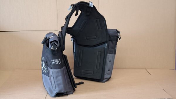 Rackless soft luggage system 60L+ (Black / Grey) - Image 2