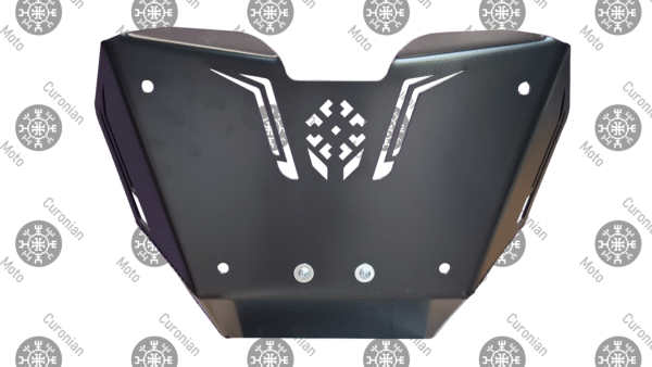 Skid plate Honda CRF250L Rally / CRF300L Rally (Black) - Image 2