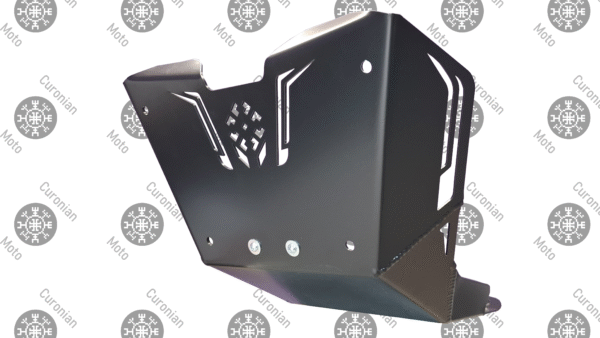 Skid plate Honda CRF250L Rally / CRF300L Rally (Black) - Image 3