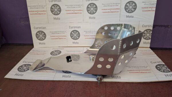 Skid plate Honda Dominator NX650 (Polished) - Image 4