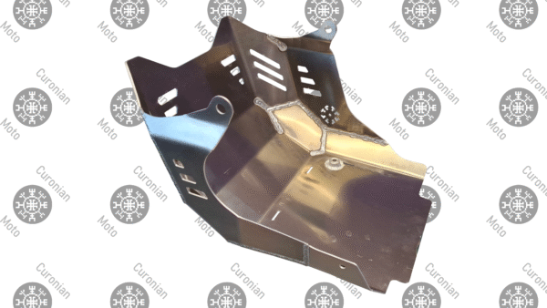 Skid plate Honda Transalp XL700V (Polished) - Image 6