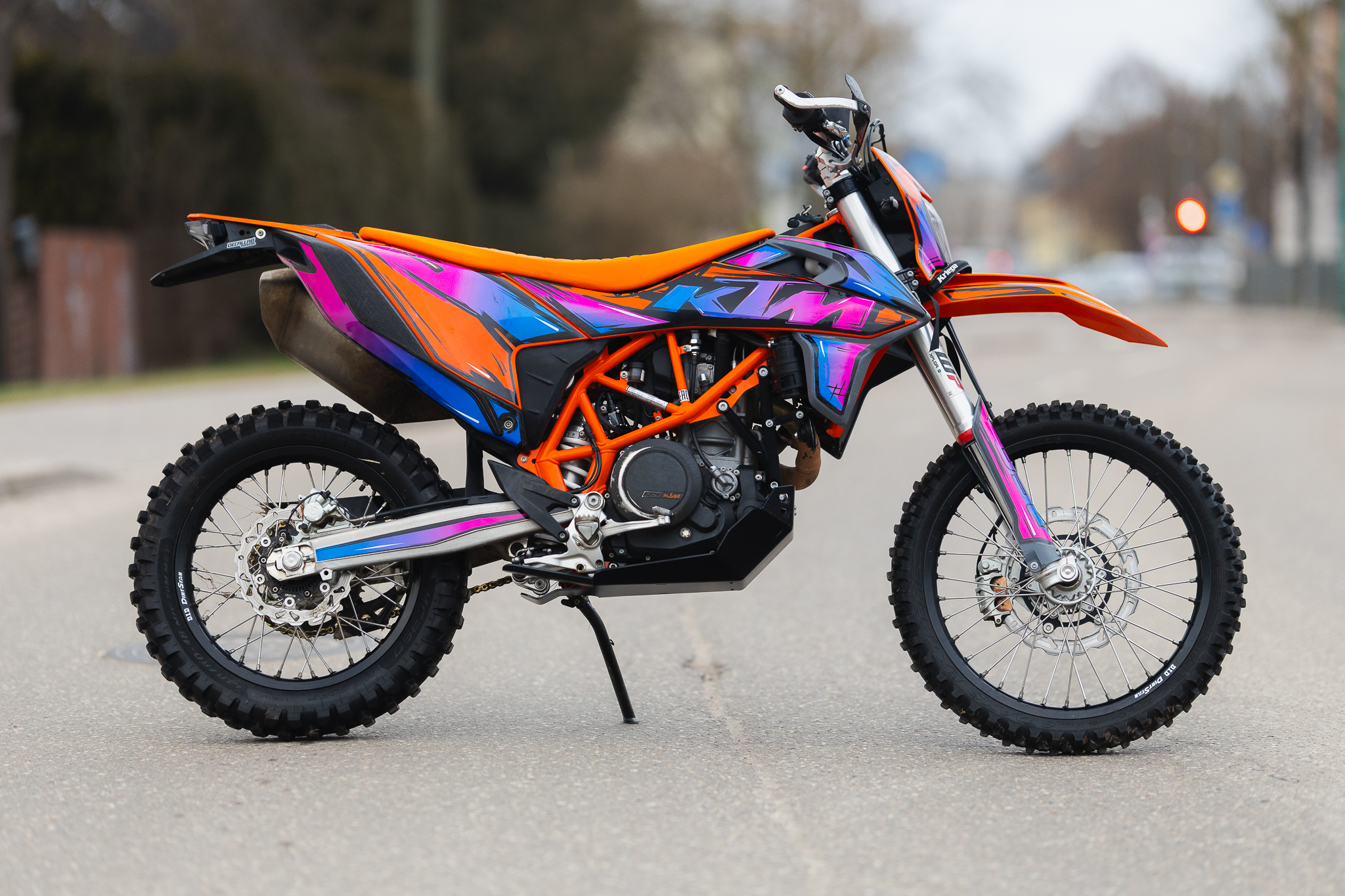 Skid Plate KTM690 / Husqvarna 701 / Gas Gas 700 Wide Version (Black) - Image 3