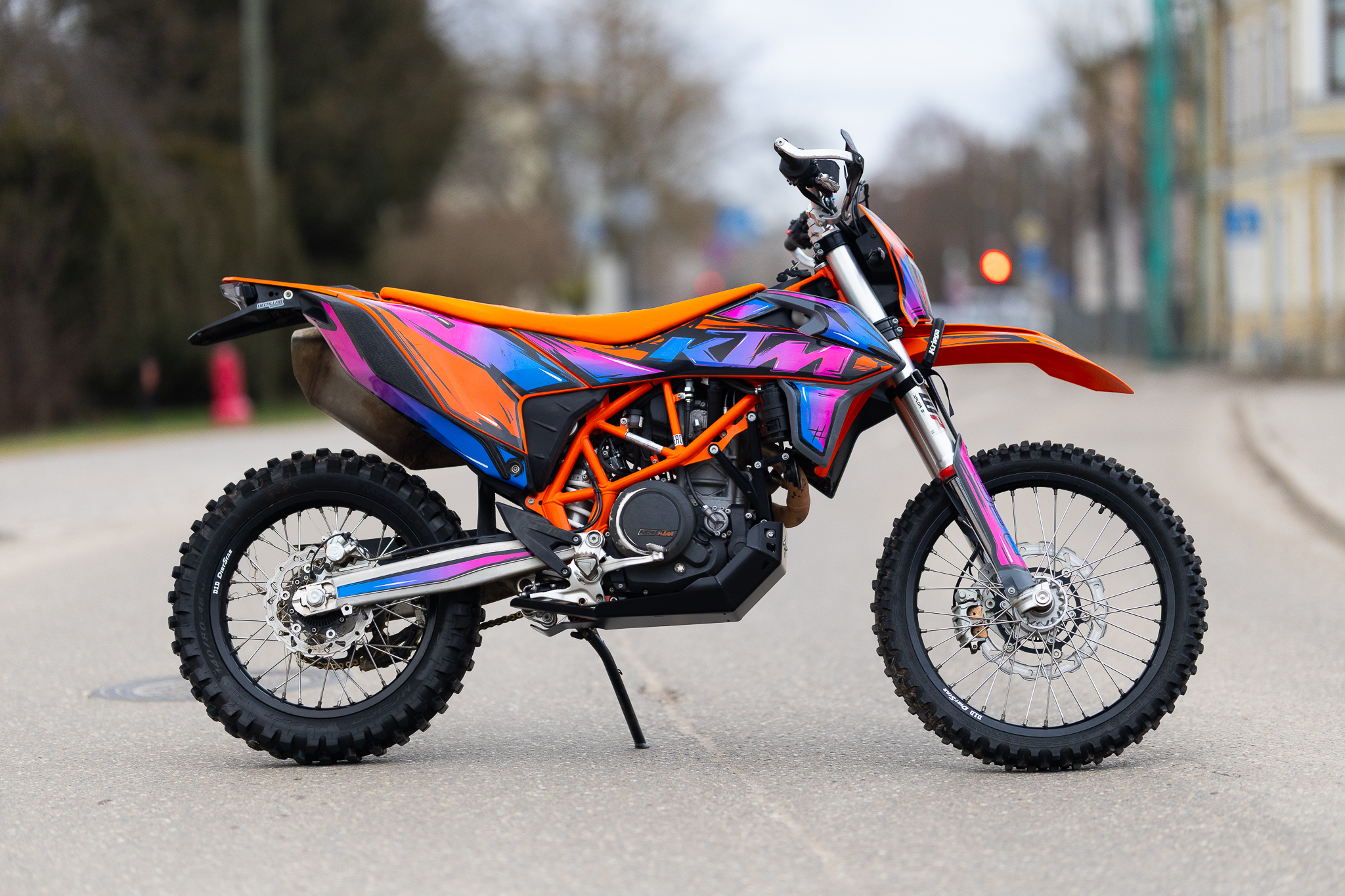 Skid Plate KTM690 / Husqvarna 701 / Gas Gas 700 Narrow Version (Black) - Image 3