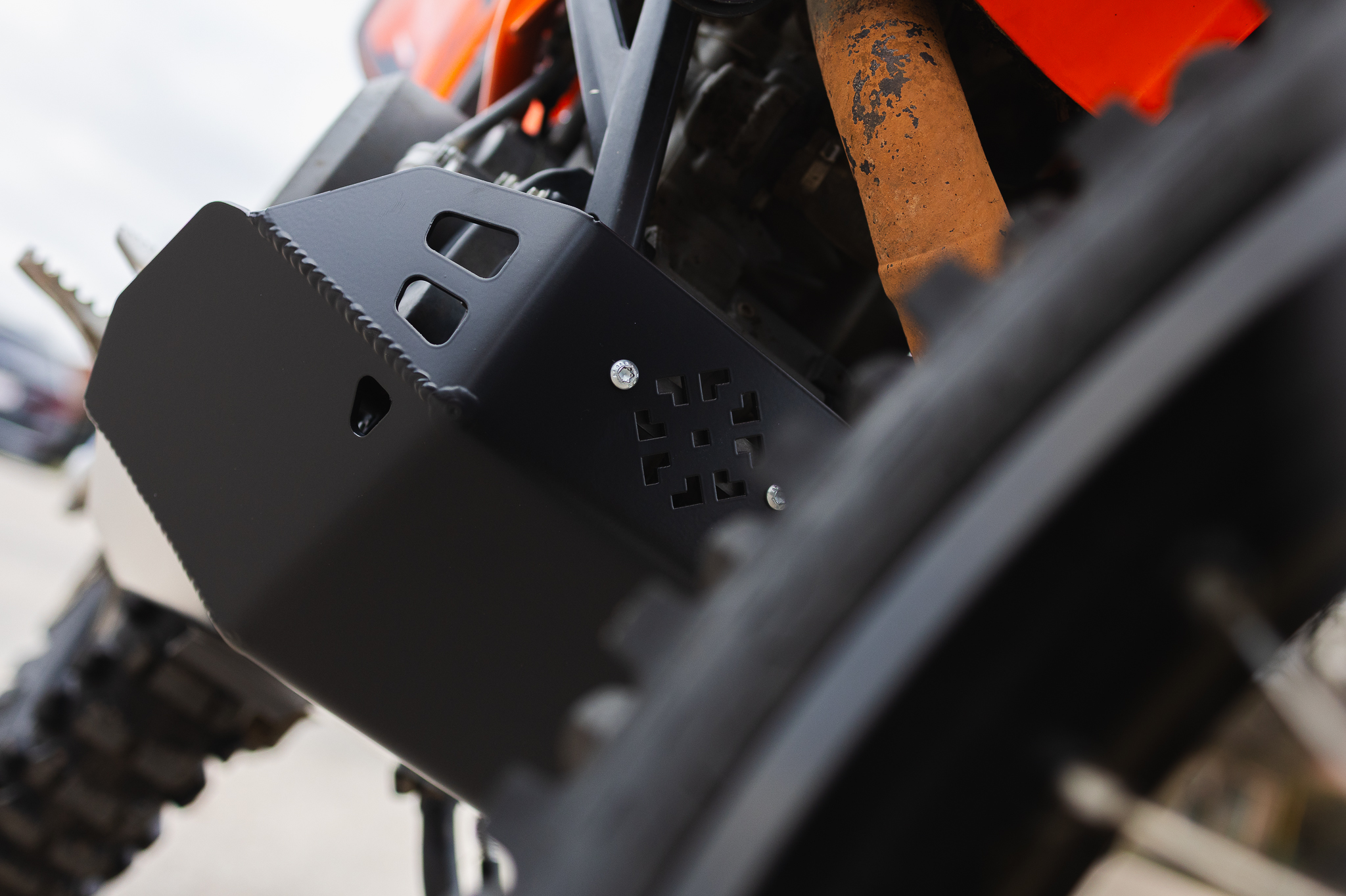 Skid Plate KTM690 / Husqvarna 701 / Gas Gas 700 Wide Version (Black) - Image 6