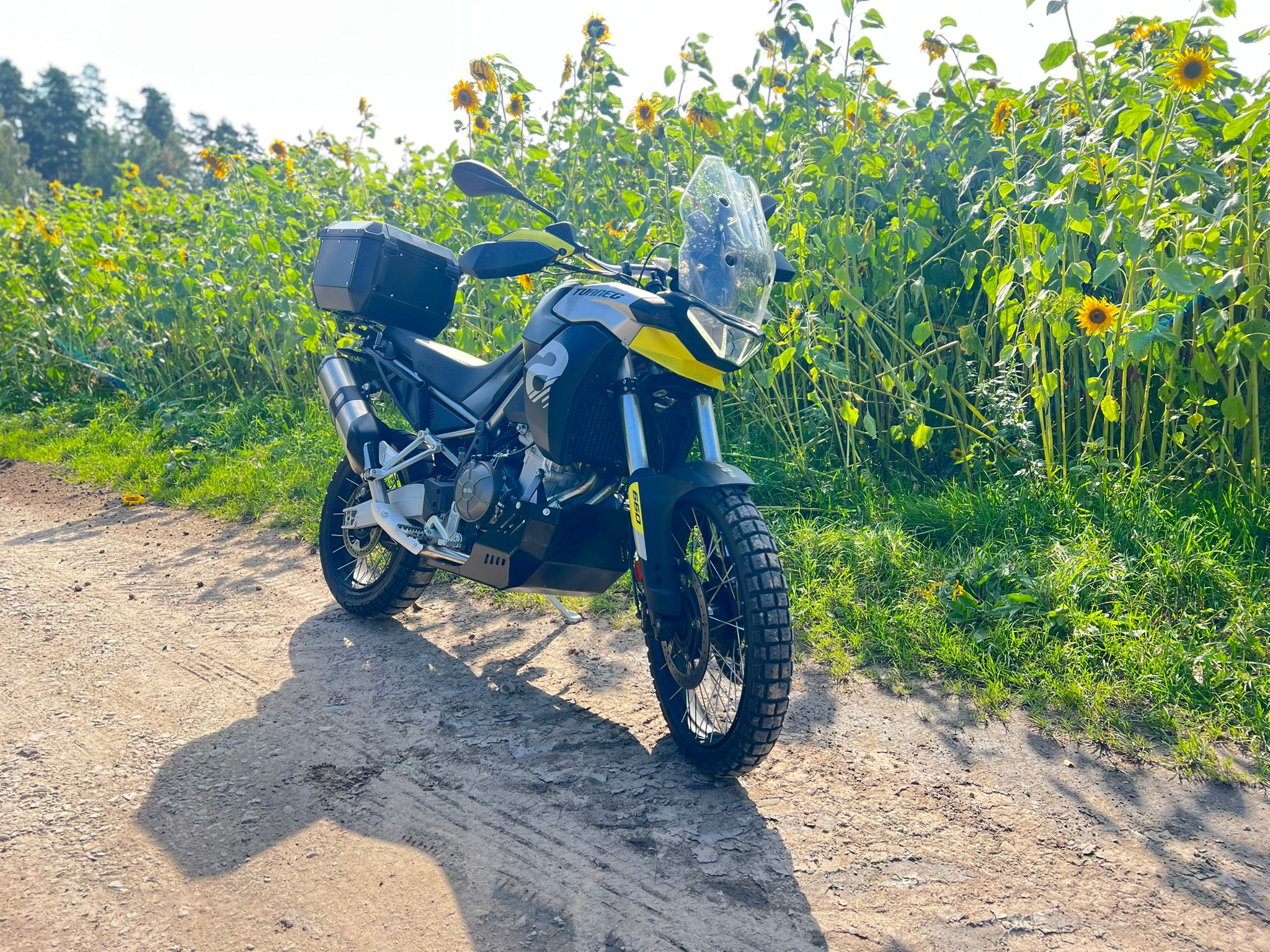 Skid Plate Aprilia Tuareg 660 (Black) - Image 7