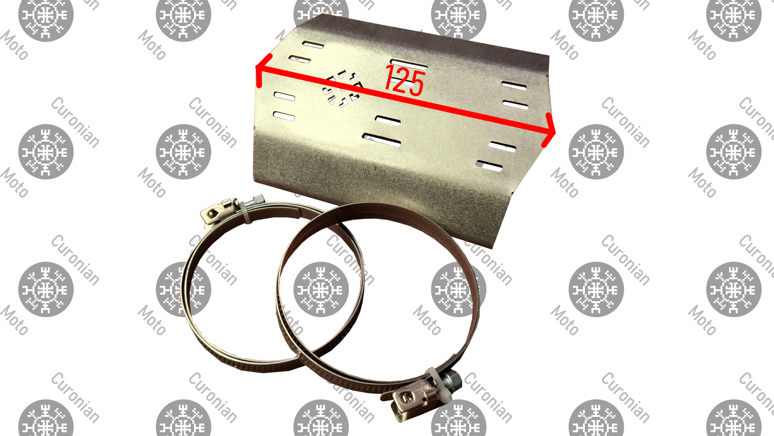 Exhaust Heat Shield (diameter 110-150, length 125) - Image 2