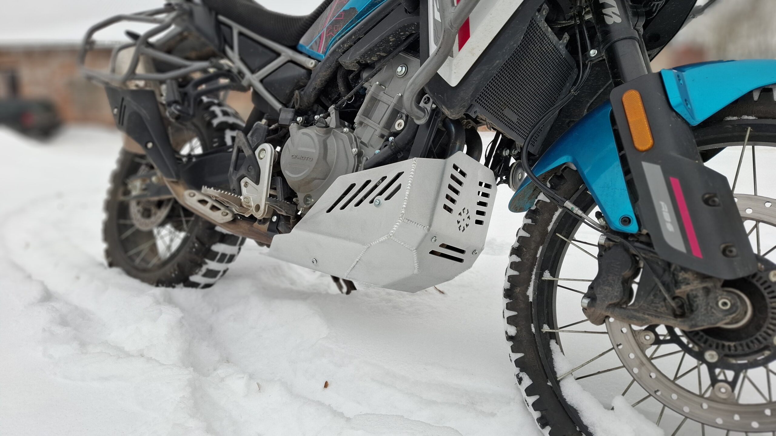 Skid Plate CF Moto 450 MT (Polished) - Image 10