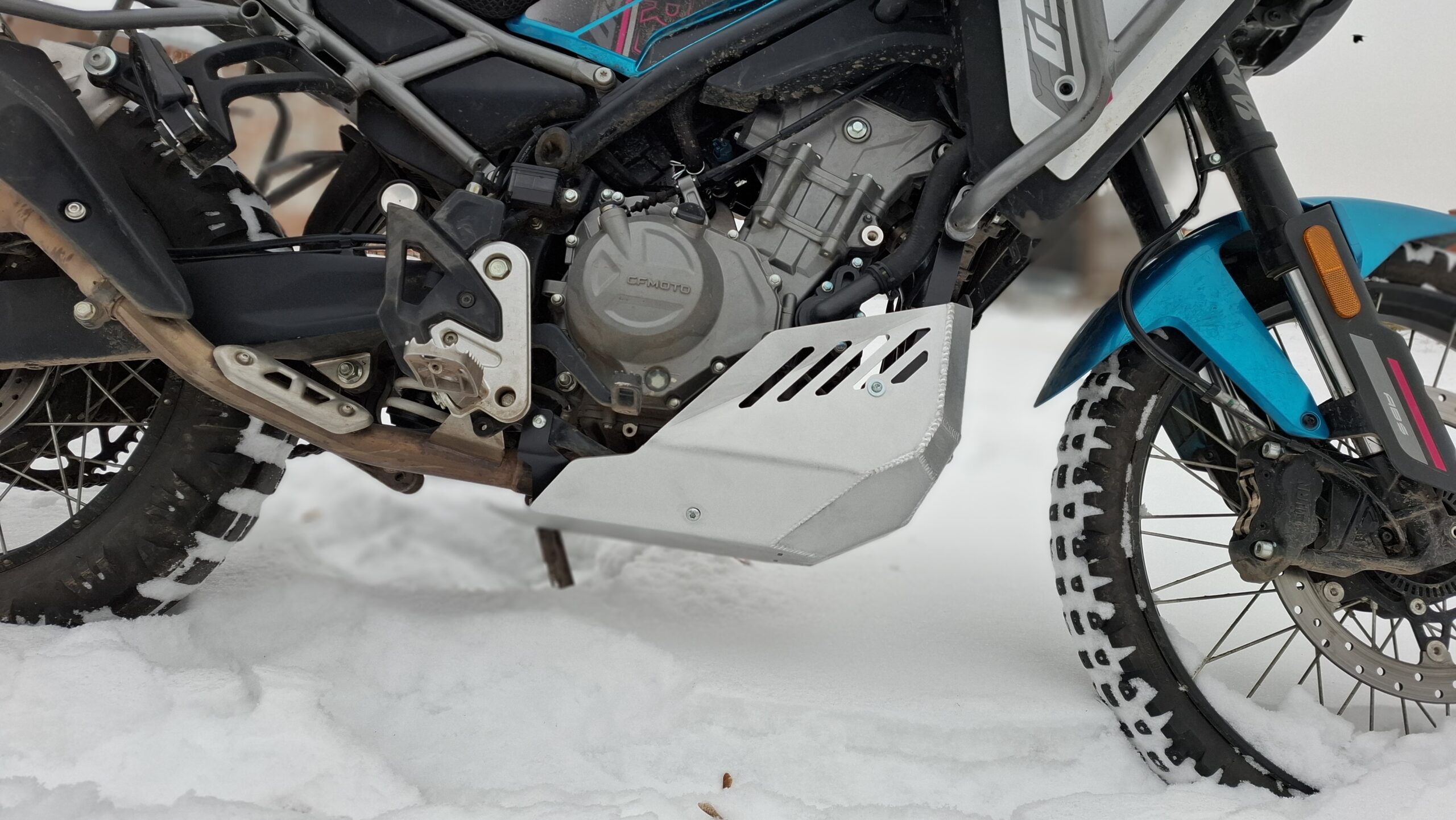 Skid Plate CF Moto 450 MT (Polished) - Image 11