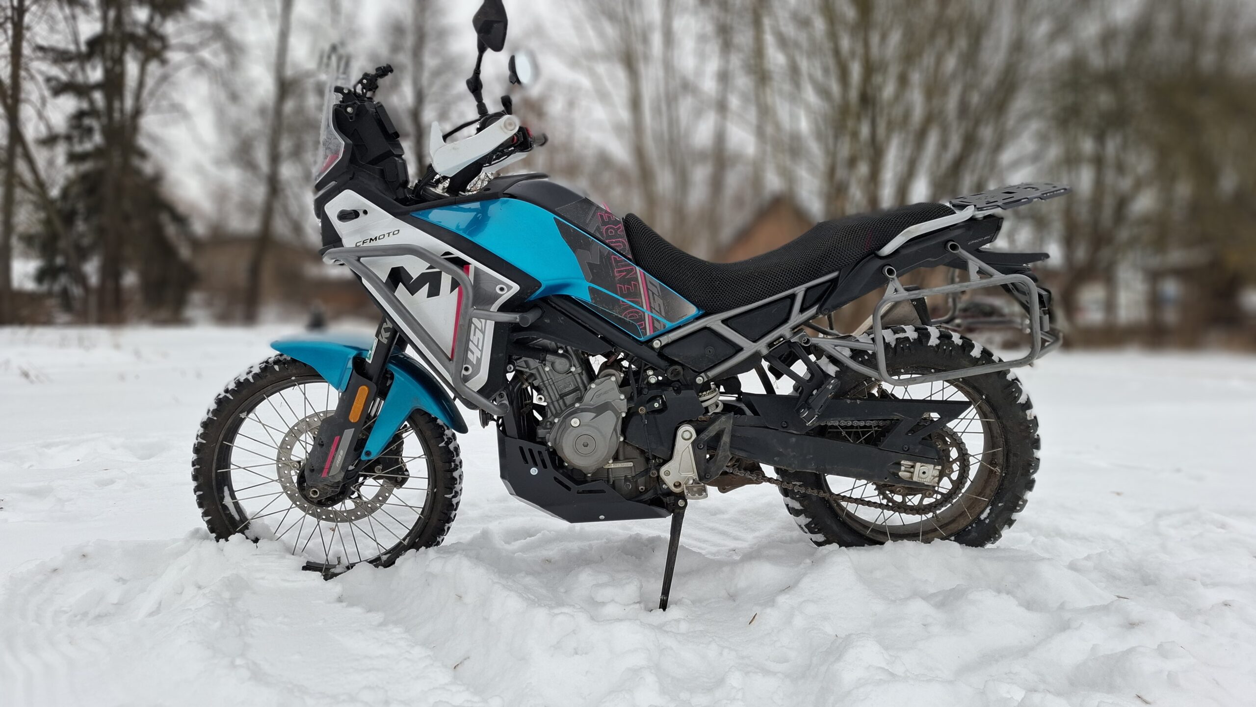 Skid Plate CF Moto 450 MT (Black) - Image 5