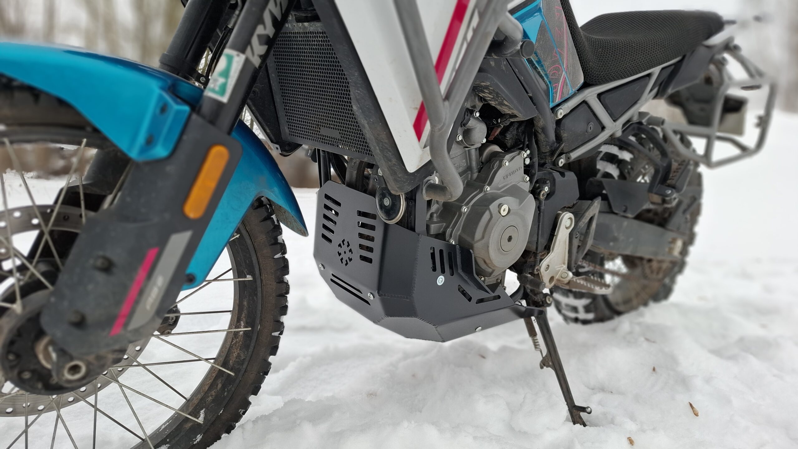 Skid Plate CF Moto 450 MT (Black) - Image 8