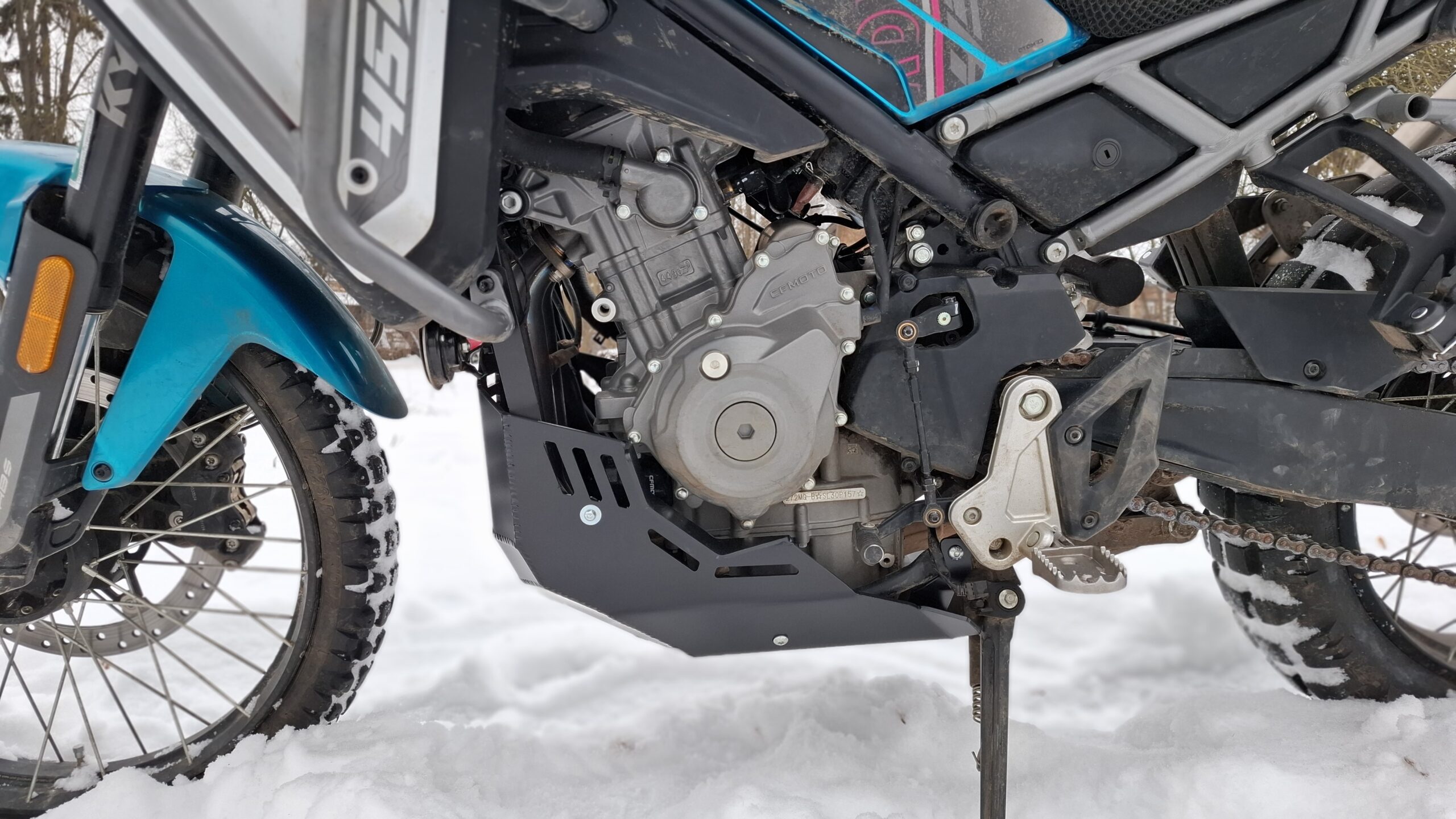 Skid Plate CF Moto 450 MT (Black) - Image 9